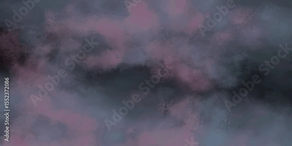 Fototapeta 1693Fantasy light red, pink shades watercolor background. light pink and white colors background for design subtle color. Soft pink grunge background frame plane sky view with stars and sunset