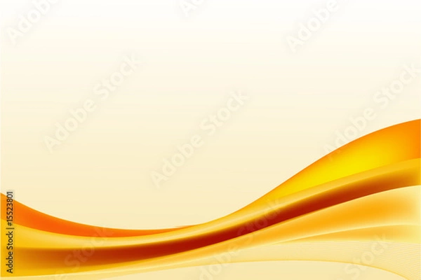 Fototapeta sun wave lines