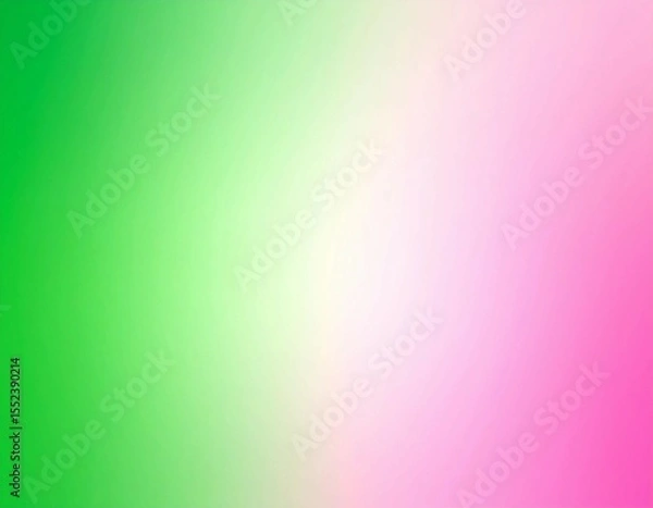 Obraz green and pink gradient background