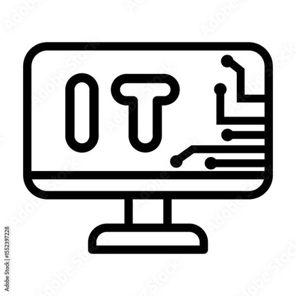 Obraz technical Line Icon