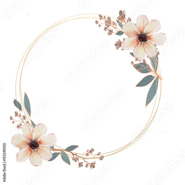 Fototapeta abstract floral background