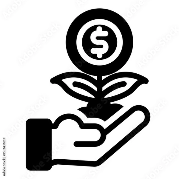 Obraz investment icon