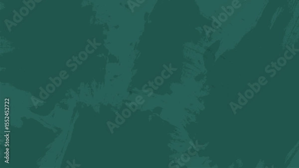 Obraz Abstract watercolor grunge background in dark emerald green vector design