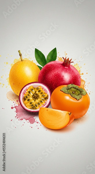 Obraz orange and apples