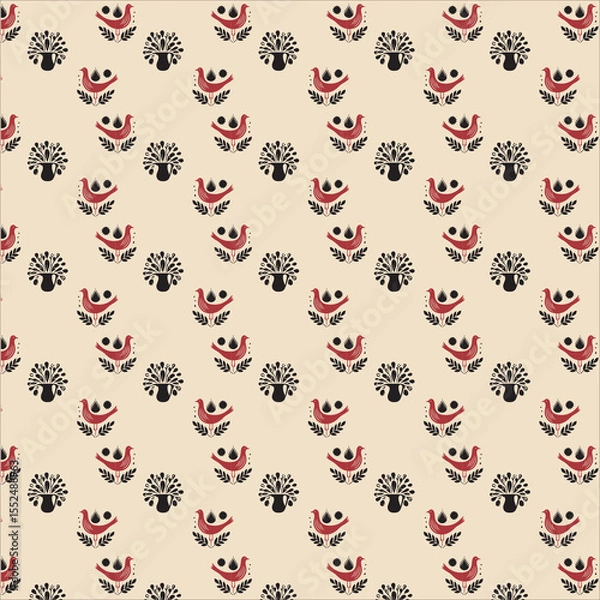 Obraz Nature inspire seamless pattern design