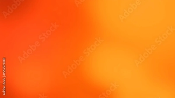 Fototapeta Abstract orange gradient blended background vibrant color artistic texture design element