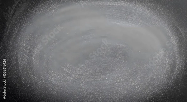 Fototapeta Abstract view of a swirling pattern with grainy texture and varying shades of gray and white tones present