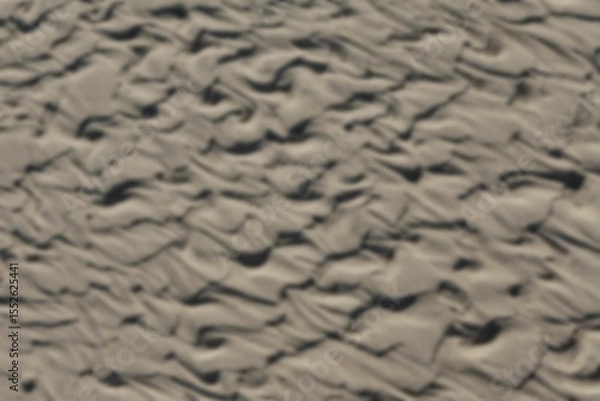Obraz Full frame of wave pattern on sand