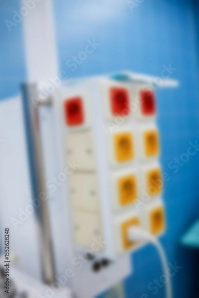 Obraz Electric plug socket in hospital