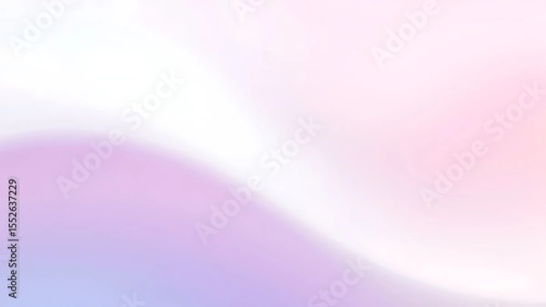 Fototapeta Soft gradient abstract background with pastel colors suitable for website and design elements