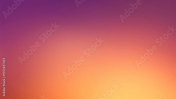 Fototapeta Vibrant abstract gradient background displaying purple pink and orange hues with subtle starry effect