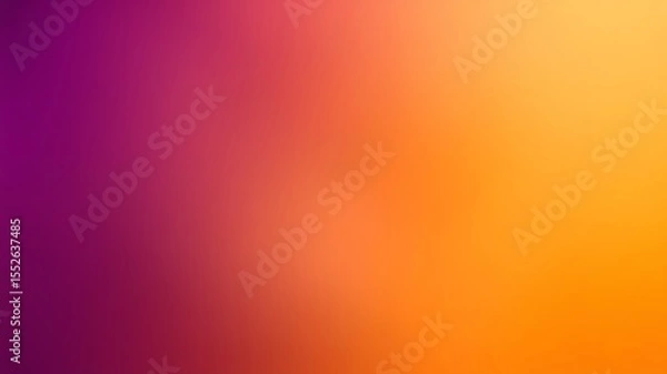 Fototapeta Vibrant gradient background in shades of purple orange and yellow ideal for designs
