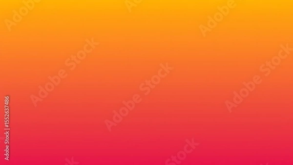Fototapeta Vibrant gradient background seamless blend of warm orange and red colors for various designs