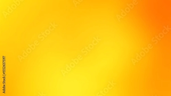 Fototapeta Vibrant yellow and orange gradient background a warm and eye catching color design