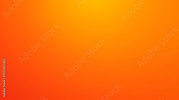 Fototapeta Warm and vibrant orange and yellow gradient background suitable for various design uses