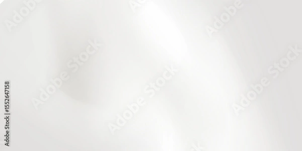 Fototapeta Smooth wavy gray gradient background. Soft silver liquid wallpaper. Silk nacre color texture for banner, flyer, presentation, graphic design. Abstract blurry wavy background cover.