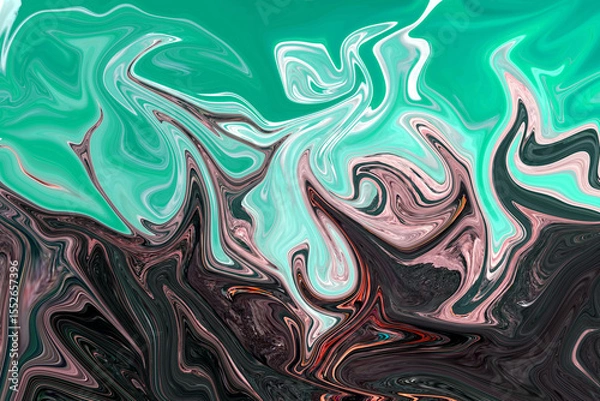 Obraz Liquid Abstract Background