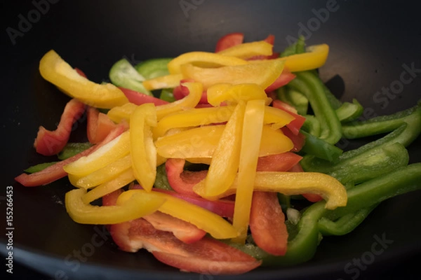 Fototapeta Stoplight Bell Peppers