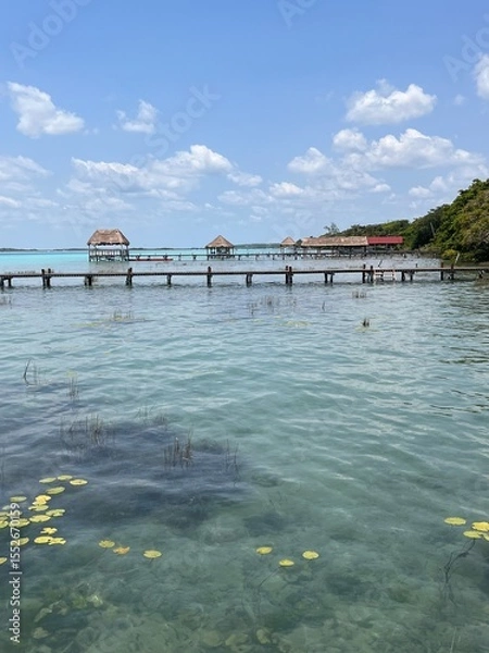 Fototapeta bacalar meksyk