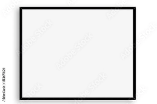 Obraz A blank picture frame ready for artwork or a photograph.