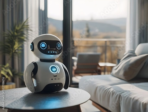 Fototapeta Gesture-Sensing Programmable Robot Companion for Children Promoting Early STEM Learning
interior of a modern office