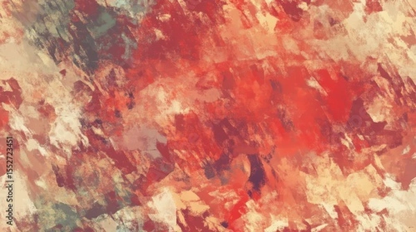 Obraz A vibrant, abstract painting with dynamic brushstrokes. Seamless pattern.