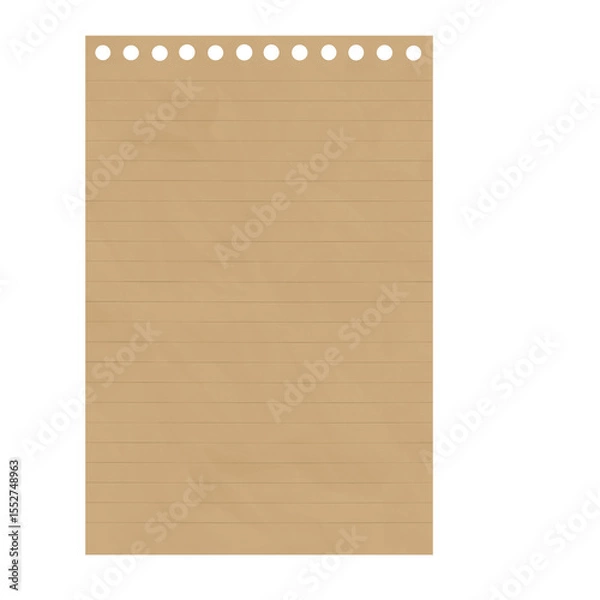 Obraz Notebook Paper Illustration
