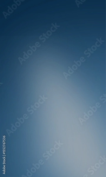 Fototapeta A serene and smooth gradient transitions from a deep, rich blue at the top to a softer, lighter blue at the bottom, evoking a sense of calm and openness. 