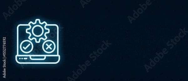 Fototapeta Smoke testing is a preliminary software testing process that checks whether the basic and critical functionalities of an application work correctly, ensuring the build is stable enough for further tes