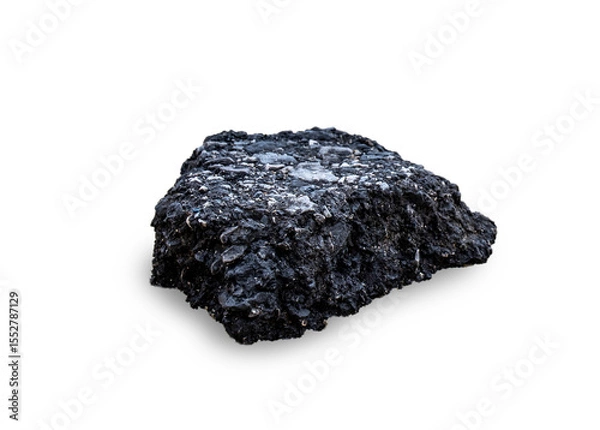 Fototapeta One stone isolated