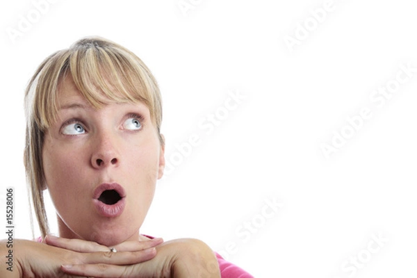 Obraz Mujer Sorprendida