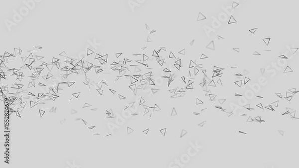 Obraz flying stream of particles
