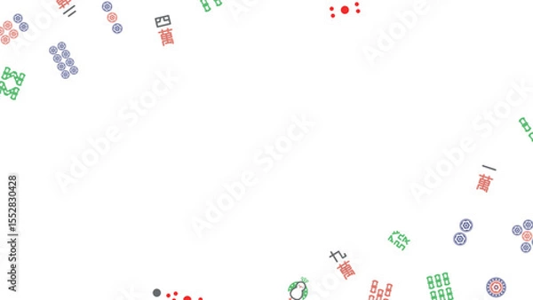 Fototapeta 麻雀フレーム素材