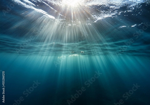 Obraz shining water surface