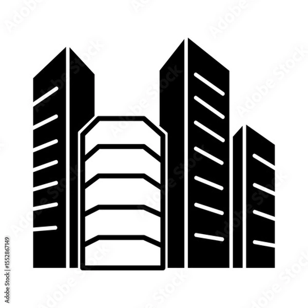 Obraz Buildings Icon