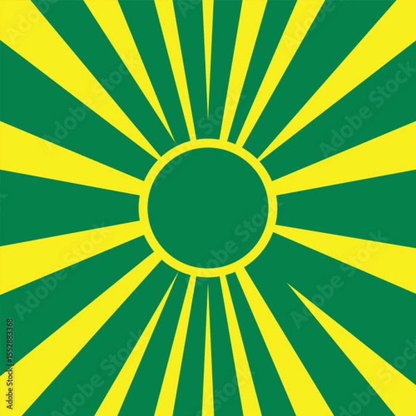 Fototapeta Make a Professional Sunburst Background Vector Art