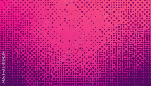 Fototapeta Pink seamless knitted fabric pattern with a subtle polka dot design