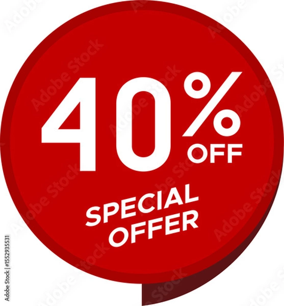 Fototapeta discount vector design template