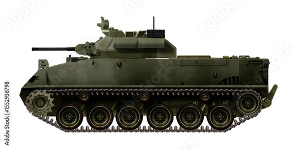 Fototapeta Dagohoy IFV (Concept of a new infantry fighting vehicle for the Philippine Army, with a new combat module and a 30mm cannon)