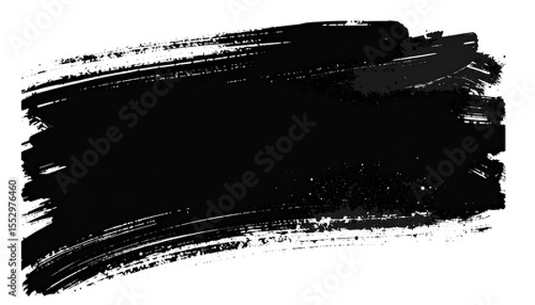 Fototapeta water paint brushed stroke grunge for background text clipping path isolated on transparent png