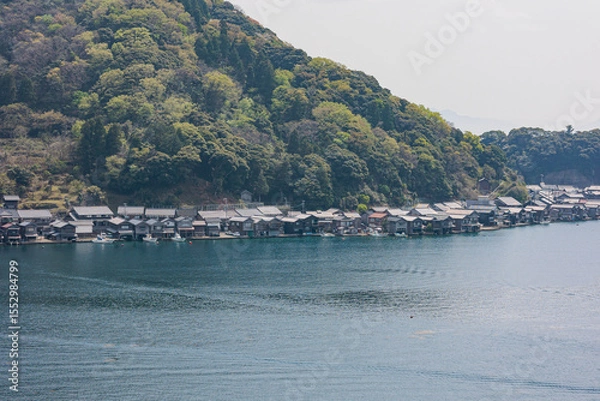 Obraz 京都府与謝郡伊根町の風景