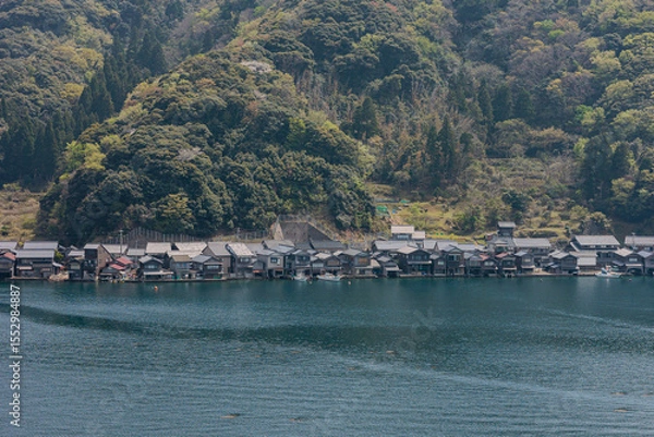 Obraz 京都府与謝郡伊根町の風景