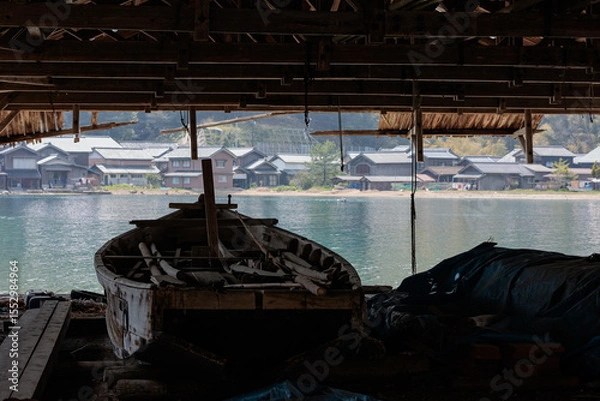 Obraz 京都府与謝郡伊根町の風景