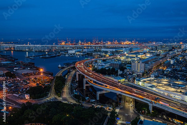 Fototapeta 都市夜景