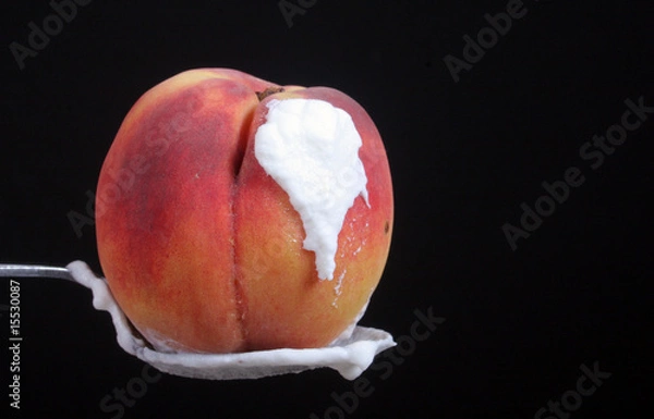 Obraz Peach and cream