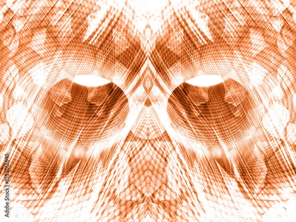 Fototapeta abstract fractal background, textile print pattern, new fashion print designs