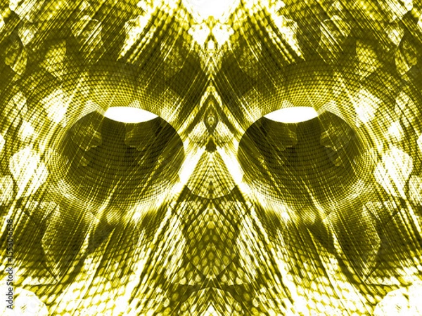 Fototapeta abstract fractal background, textile print pattern, new fashion print designs