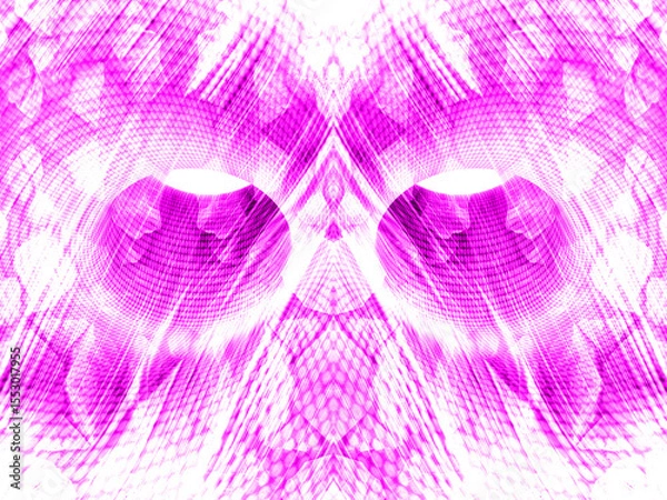 Fototapeta abstract fractal background, textile print pattern, new fashion print designs