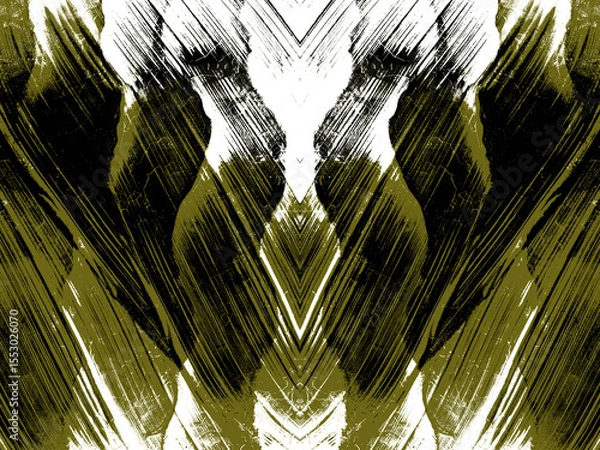 Fototapeta abstract fractal background, textile print pattern, new fashion print designs