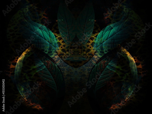Fototapeta abstract fractal background